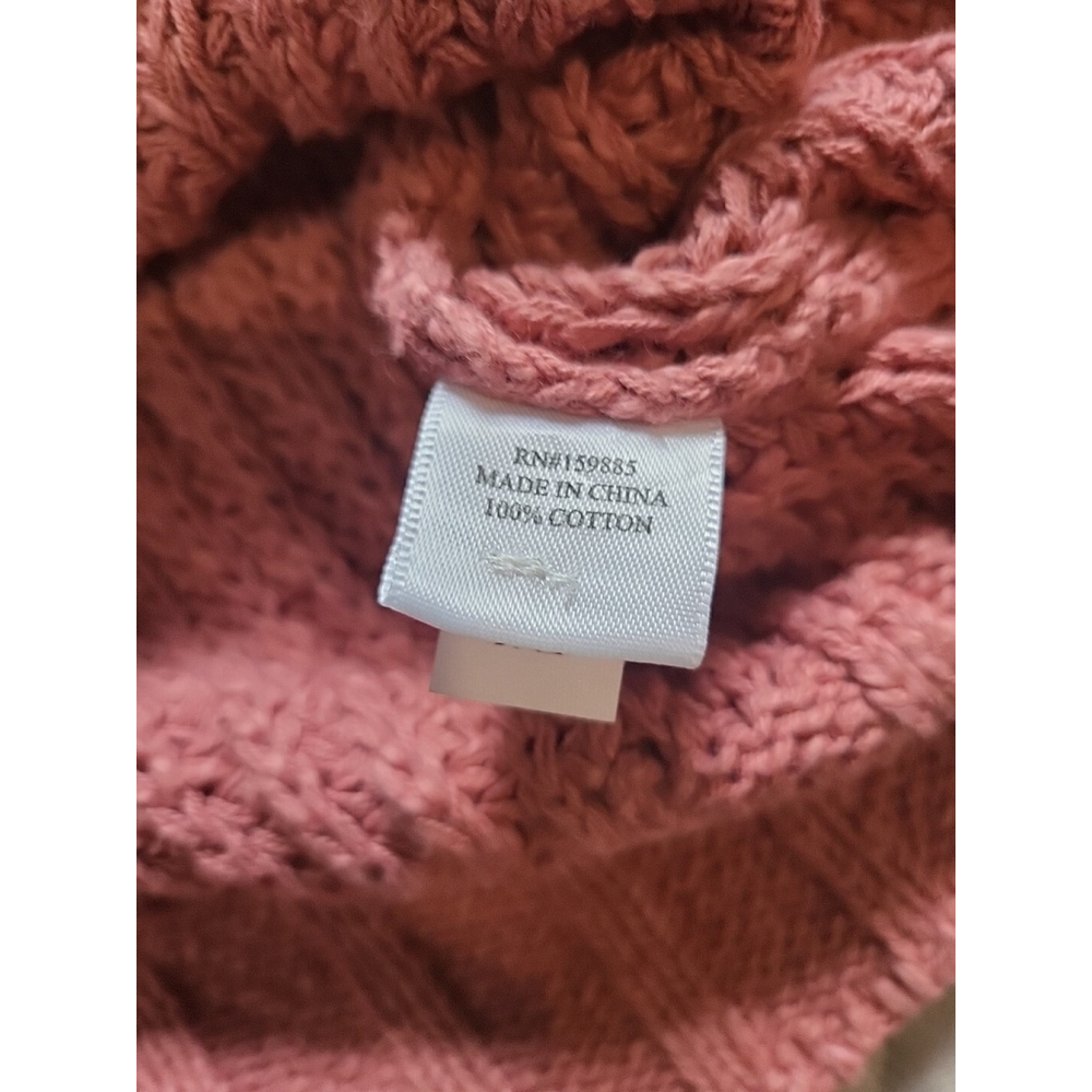HelloNite Dip Dye Oversized Chunky Knit Sweater Cardigan Ombre Women's Size XS - Picture 6 of 16